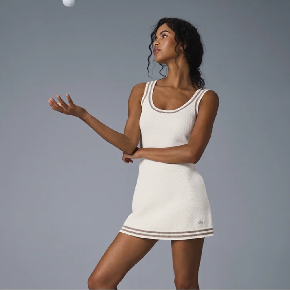 ALO Tennis Club Sweater Knit Dress -M